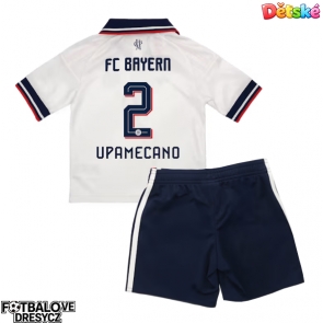 Bayern Munich Dayot Upamecano #2 Dětské Venkovní dres komplet 2026-27 Krátký Rukáv (+ trenýrky)
